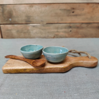 serveerplankje van mangohout